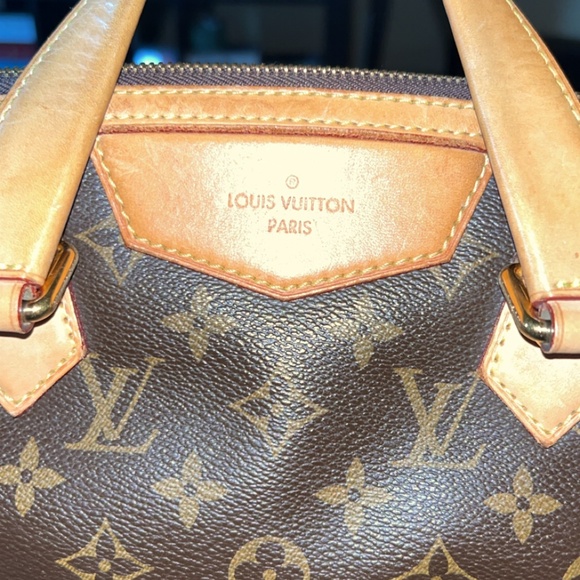 Excellent used vintage Louis Vuitton tote shoulder bag - Picture 4 of 16